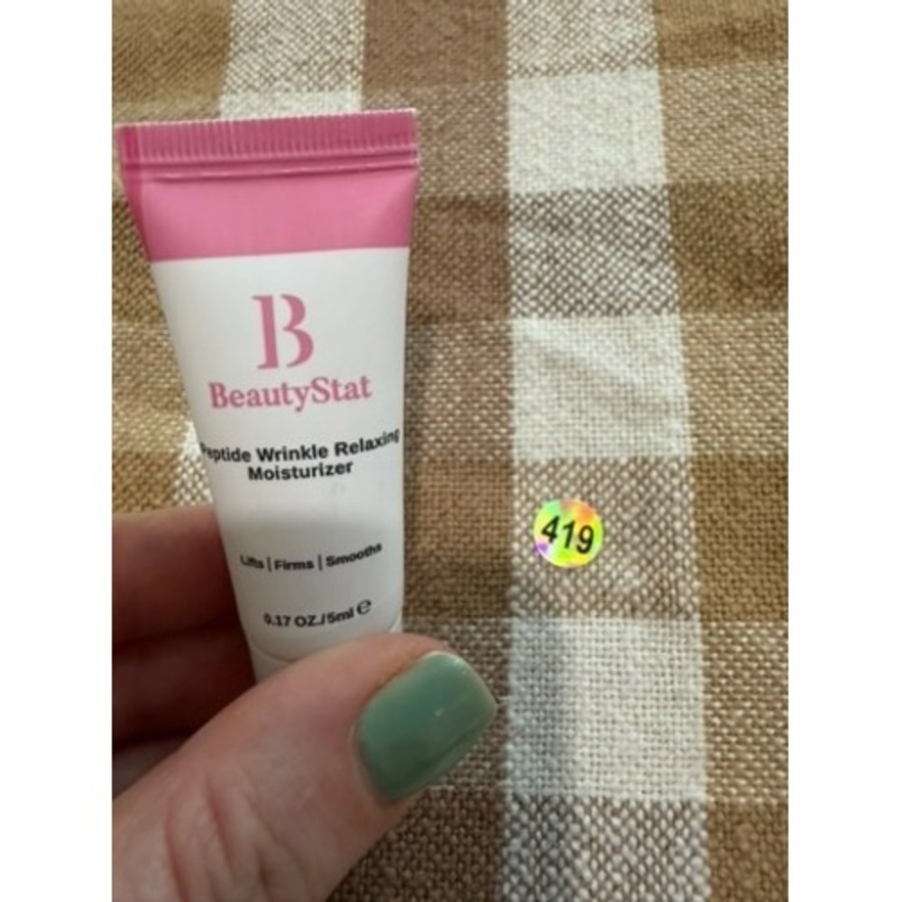 BeautyStat Peptide Wrinkle Relaxing Moisturizer Travel Size 0.17oz